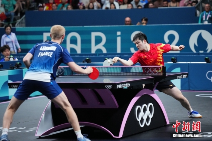 巴黎奥运樊振东轻取法国